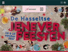 Tablet Screenshot of jeneverfeesten.be